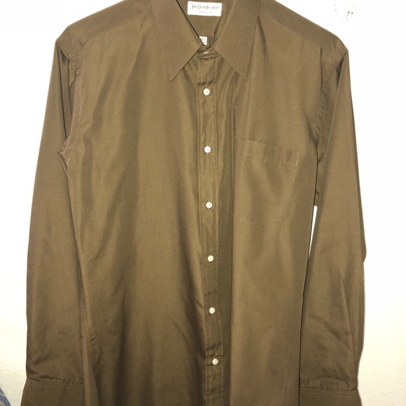 Yves Saint Laurent Men’s Button Down Shirt - Picture 2 of 5